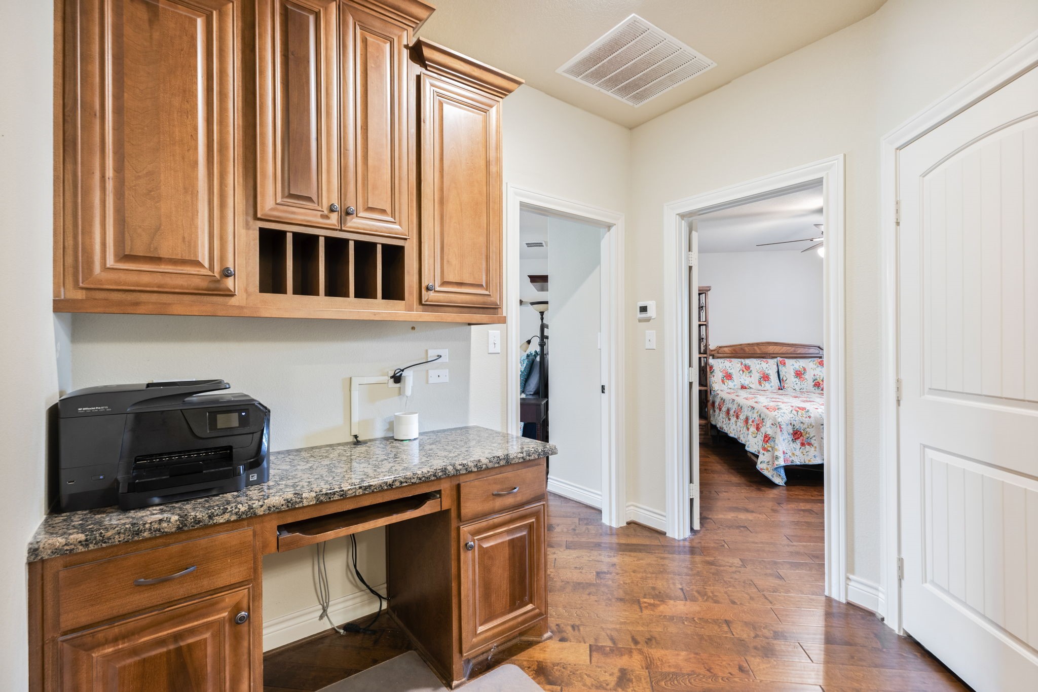 101 Pin Oak Lane Hempstead, TX 77445 - Photo 21 of 50 a kitchen with stainless steel appliances granite countertop a refrigerator and a stove top oven