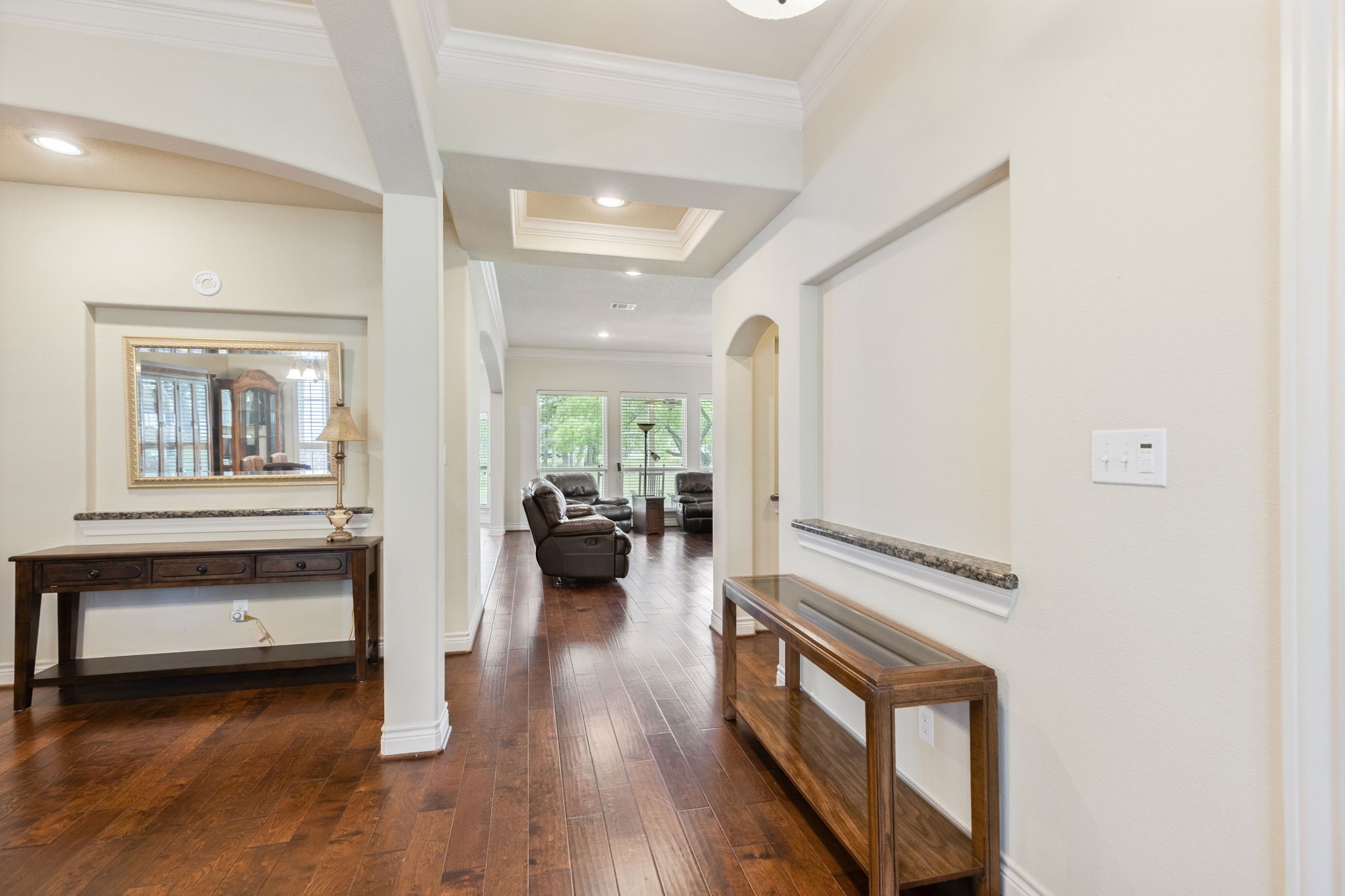 101 Pin Oak Lane Hempstead, TX 77445 - Photo 8 of 50 a living room with furniture and a wooden floor