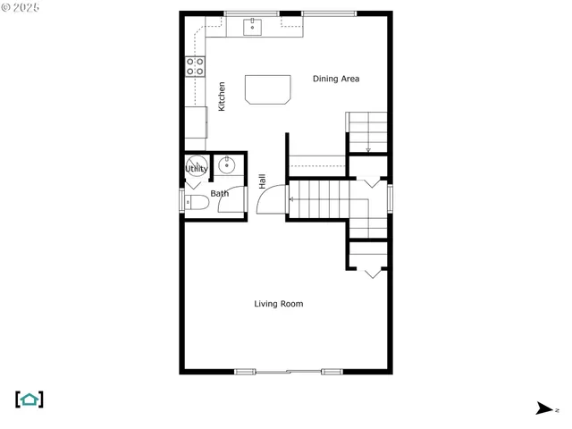 a picture of a floor plan