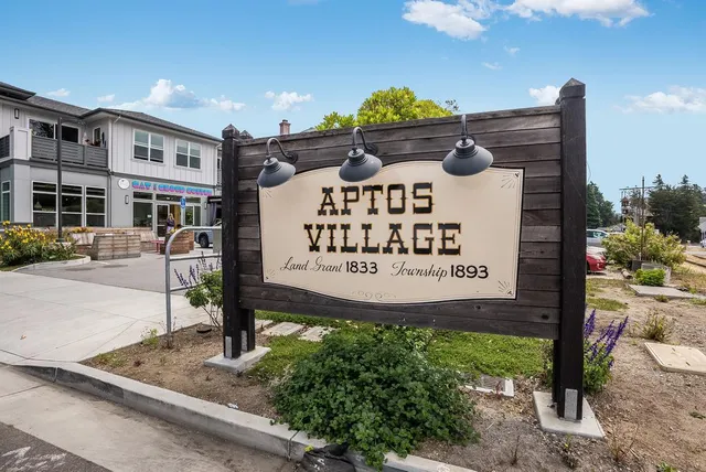 a front view of a building