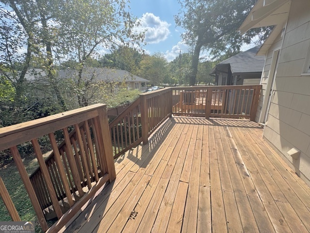 820 Peeples Street Southwest, Unit 820 Atlanta, GA 30310 - Photo 6 of 37 a view of wooden deck