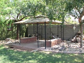 4107 East Coronado Road Phoenix, AZ 85008 - Photo 2 of 5 Backyard Gazebo