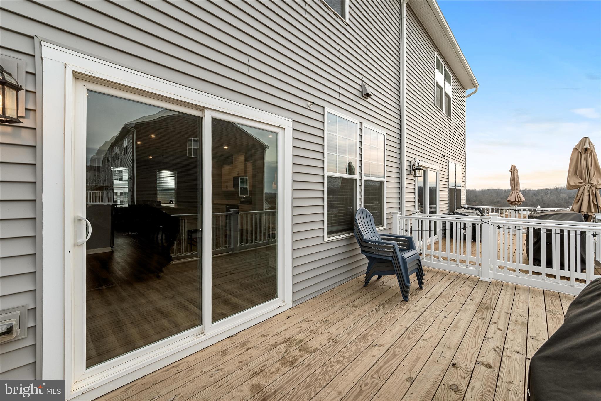 504 National Street Ranson, WV 25438 - Photo 12 of 33 a view of a balcony with chairs