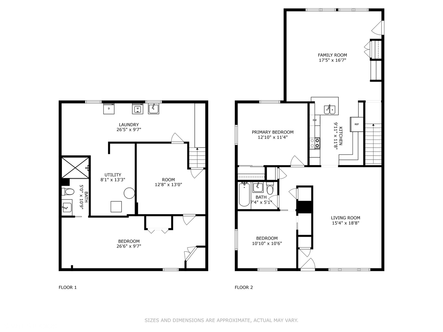 419 June Terrace Barrington, IL 60010 - Photo 16 of 18 a picture of a floor plan