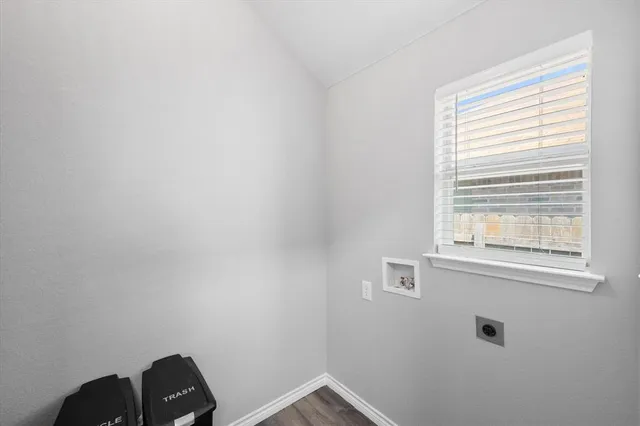 a view of a window in a room