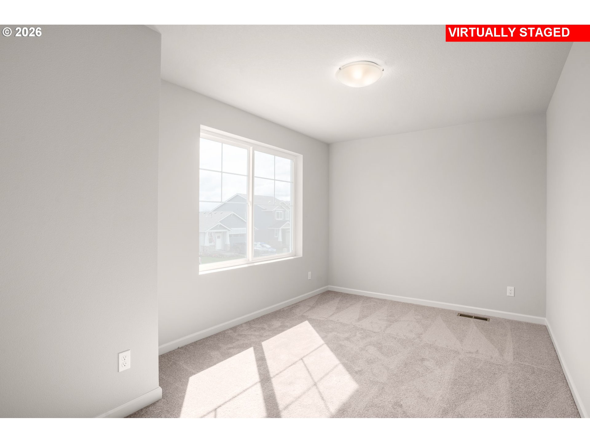 1109 Clemson Street Gervais, OR 97026 - Photo 16 of 22 a view of an empty room with a window
