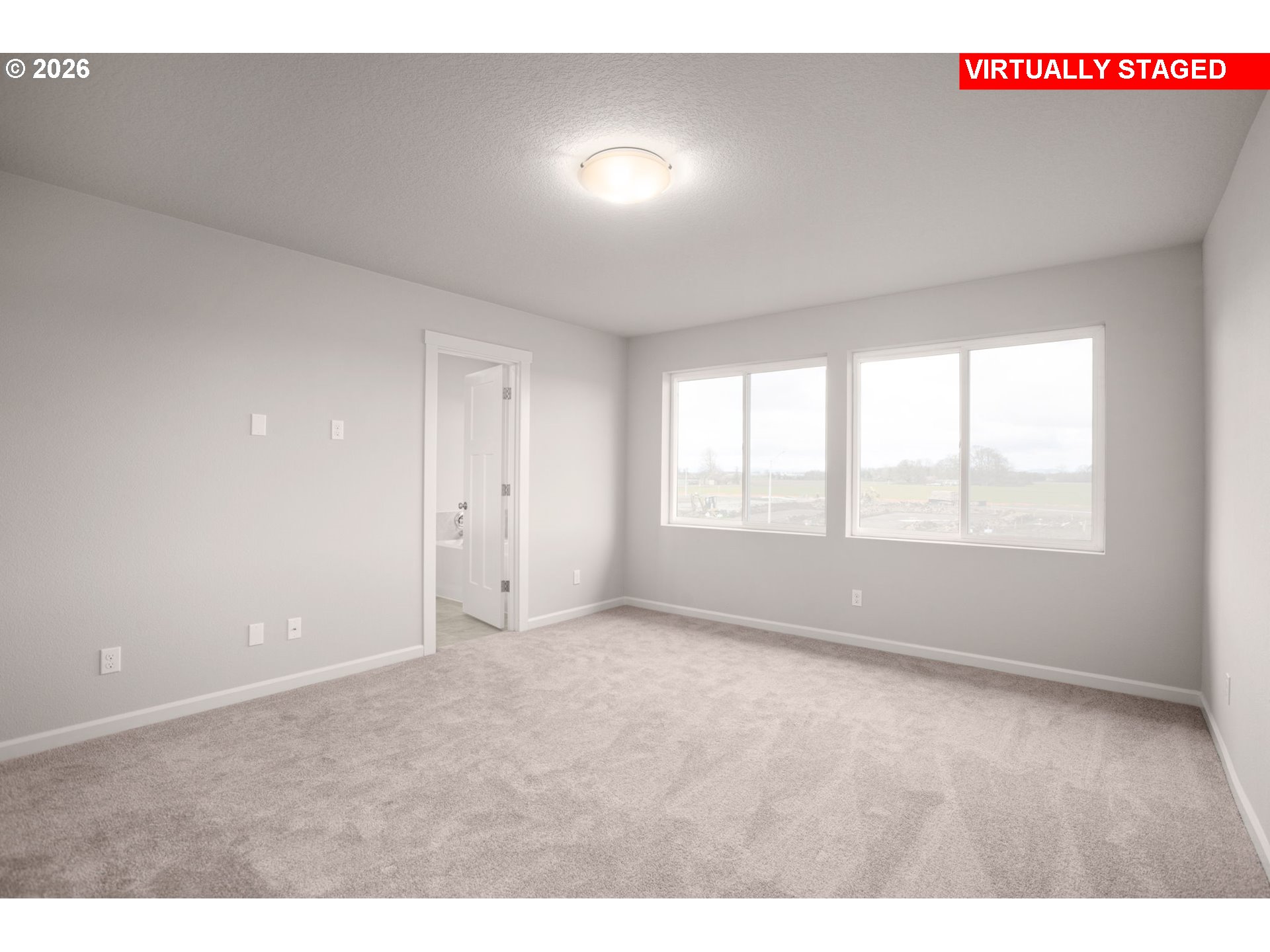 1109 Clemson Street Gervais, OR 97026 - Photo 20 of 22 a view of an empty room with a window