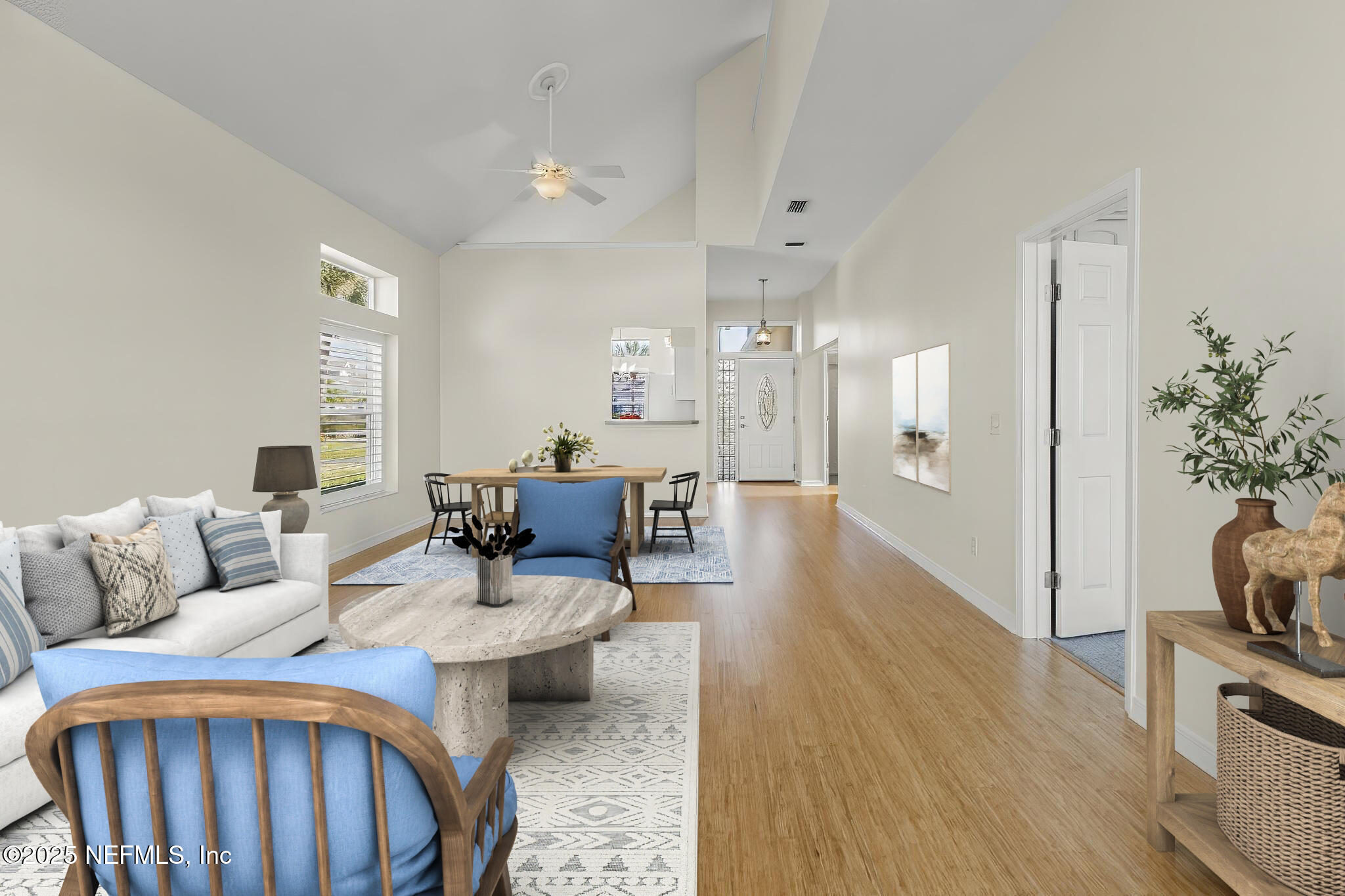 180 Kingston Drive St. Augustine, FL 32084 - Photo 8 of 55 Living Area to Front Entry