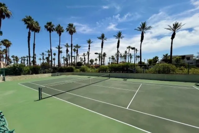 a view of a tennis court