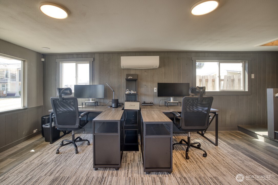 40 Main Street Pacific Beach, WA 98571 - Photo 18 of 40 a view of a workspace with furniture and a window