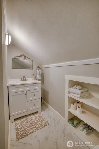 a room with storage and utility