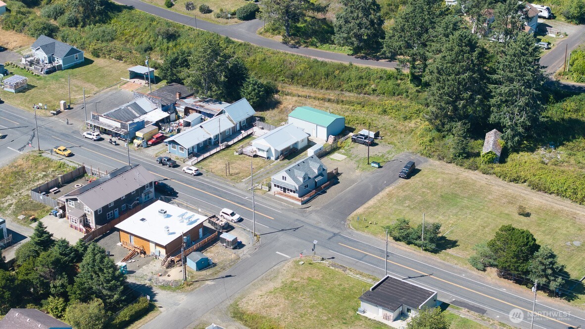 40 Main Street Pacific Beach, WA 98571 - Photo 9 of 40 an aerial view of residential house with outdoor space