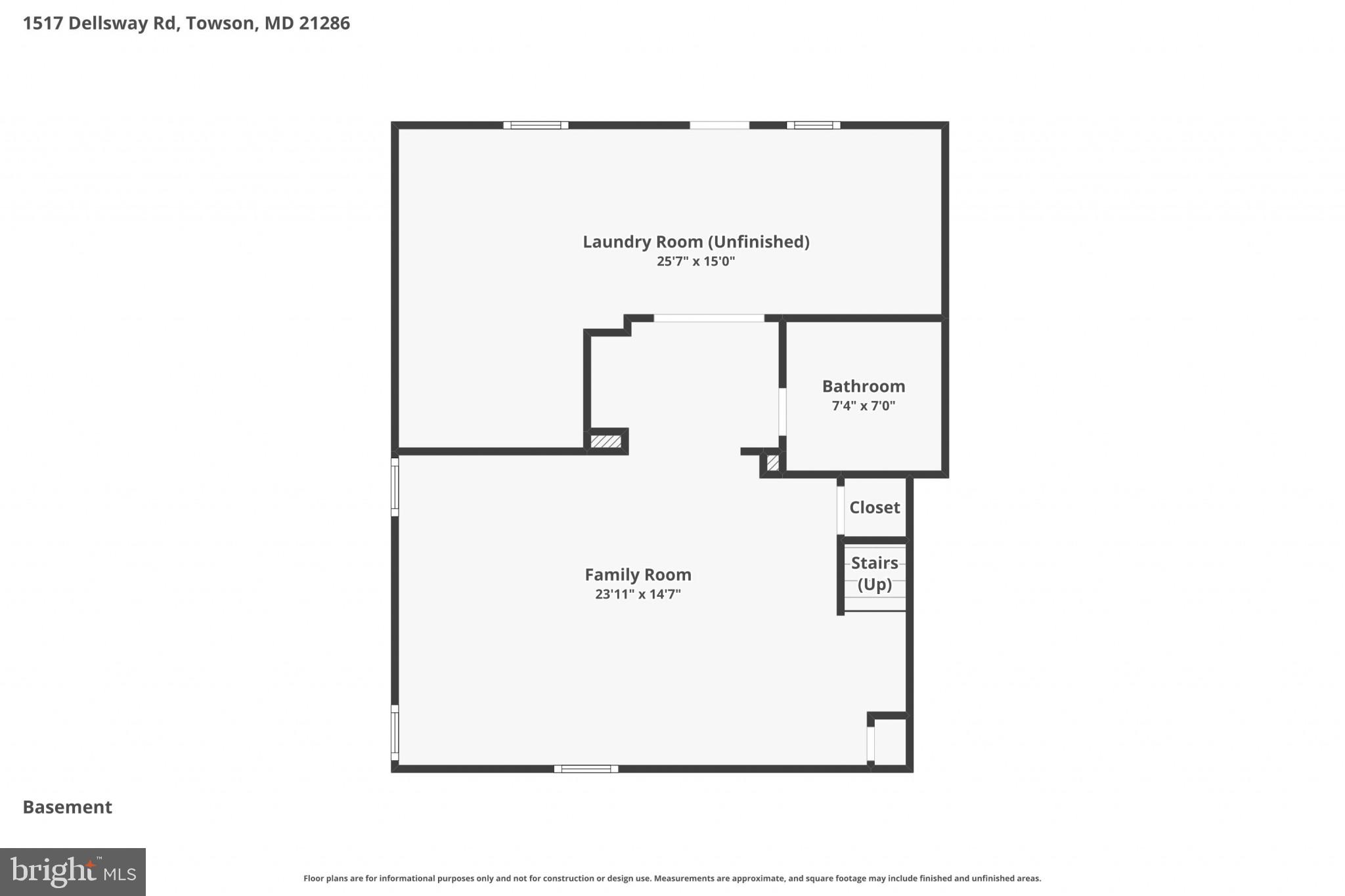 1517 Dellsway Road Towson, MD 21286 - Photo 31 of 34 Basement