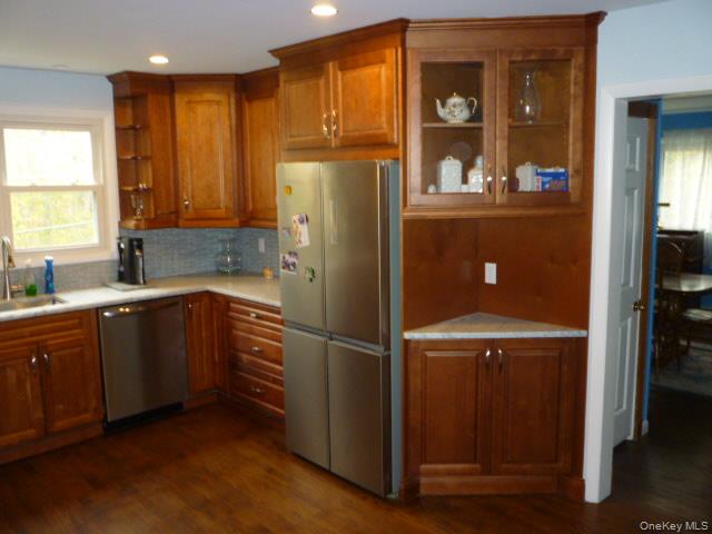 11 Hazel Drive Patterson, NY 12563 - Photo 11 of 20 a kitchen with stainless steel appliances granite countertop a refrigerator and a sink