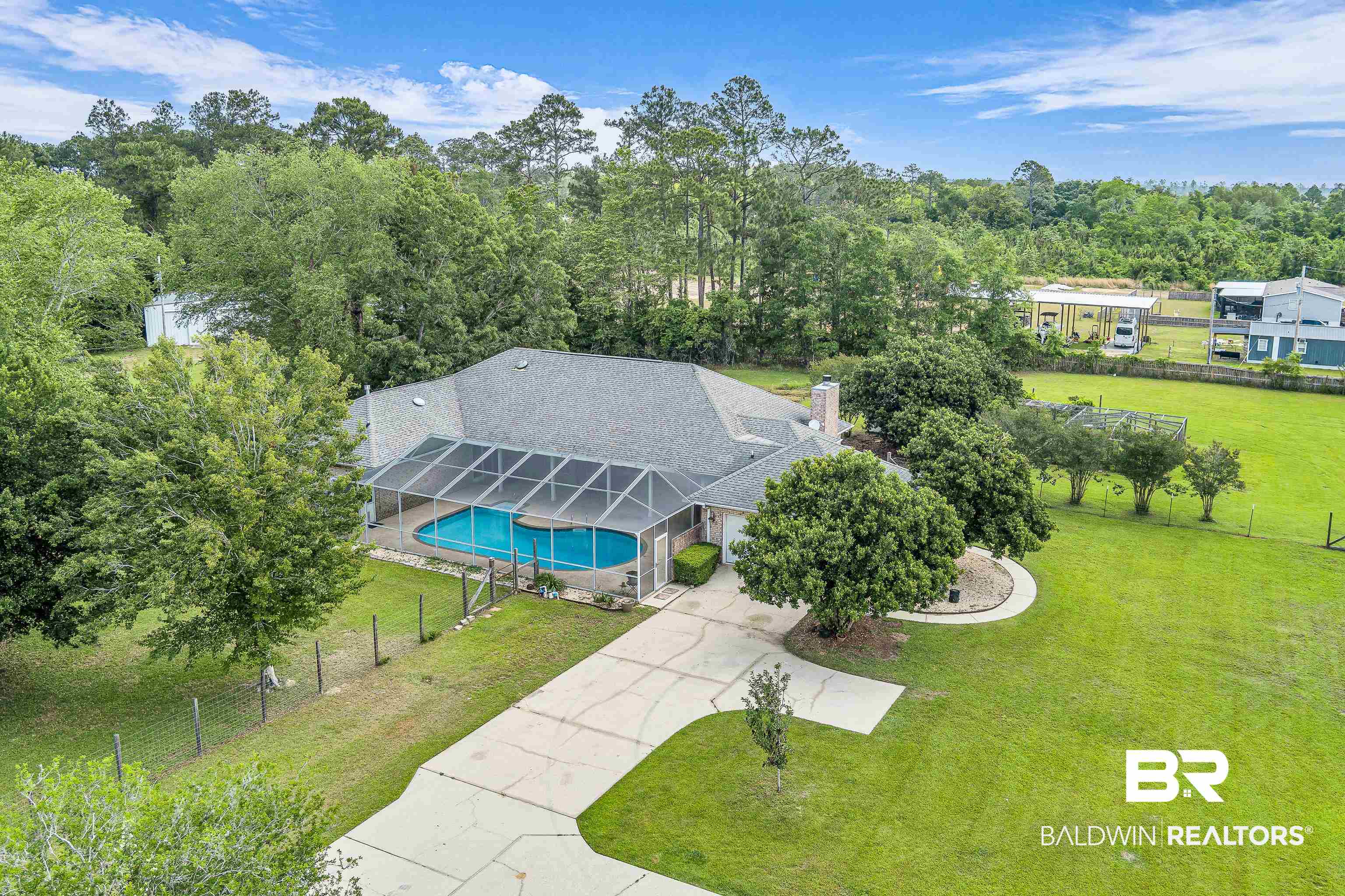 9530 Pilgrim Drive Elberta, AL 36530 - Photo 45 of 61 Birds eye view of property