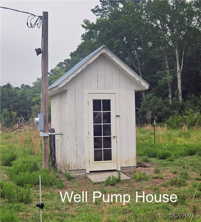 3066 Bethel Beach Road Onemo, VA 23130 - Photo 14 of 45 Well/Pump House