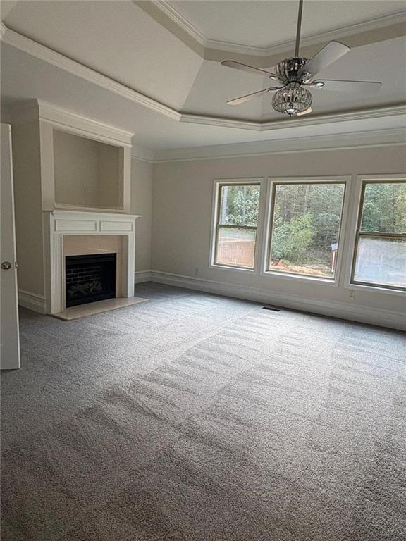 1487 Mt Zion Road Oxford, GA 30054 - Photo 11 of 18 a view of empty room with fireplace and windows