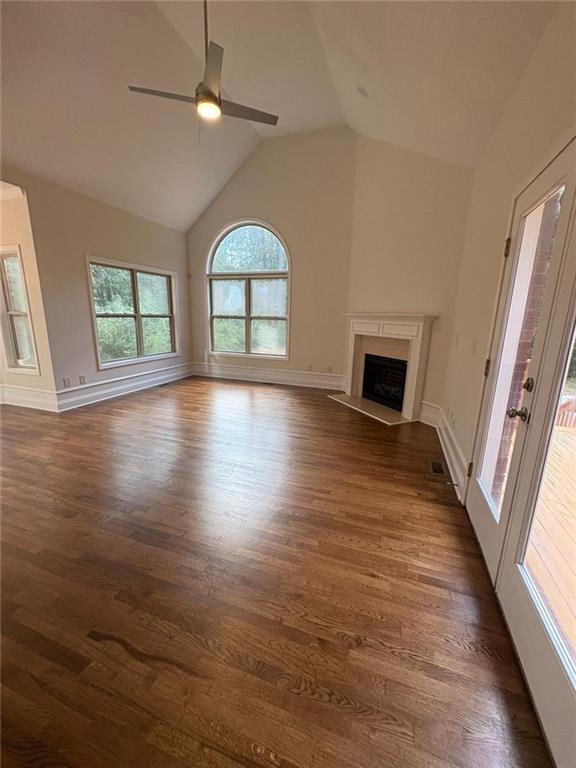 1487 Mt Zion Road Oxford, GA 30054 - Photo 2 of 18 wooden floor in an empty room with a window