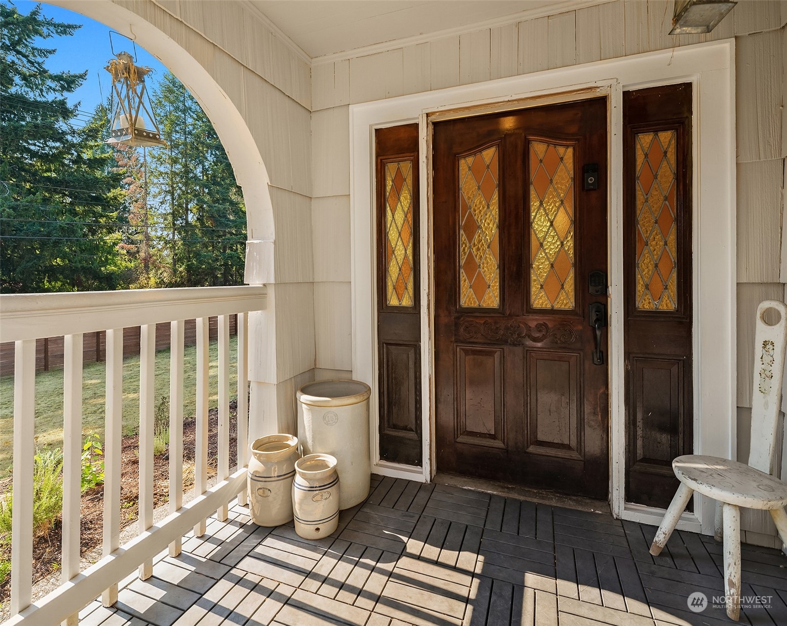 330 Highway 3 Shelton, WA 98584 - Photo 3 of 39 a view of a balcony with chair and glass door