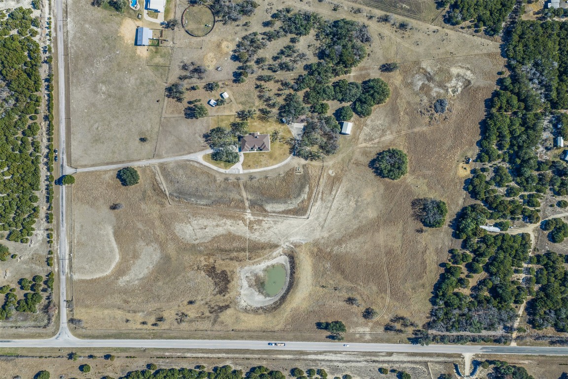 197 Live Oak Cemetery Road Killeen, TX 76542 - Photo 35 of 36 Aerial overview of property's location featuring rural landscape and a desert landscape