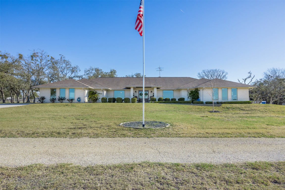 197 Live Oak Cemetery Road Killeen, TX 76542 - Photo 8 of 36 View of front of house with a front yard and brick siding