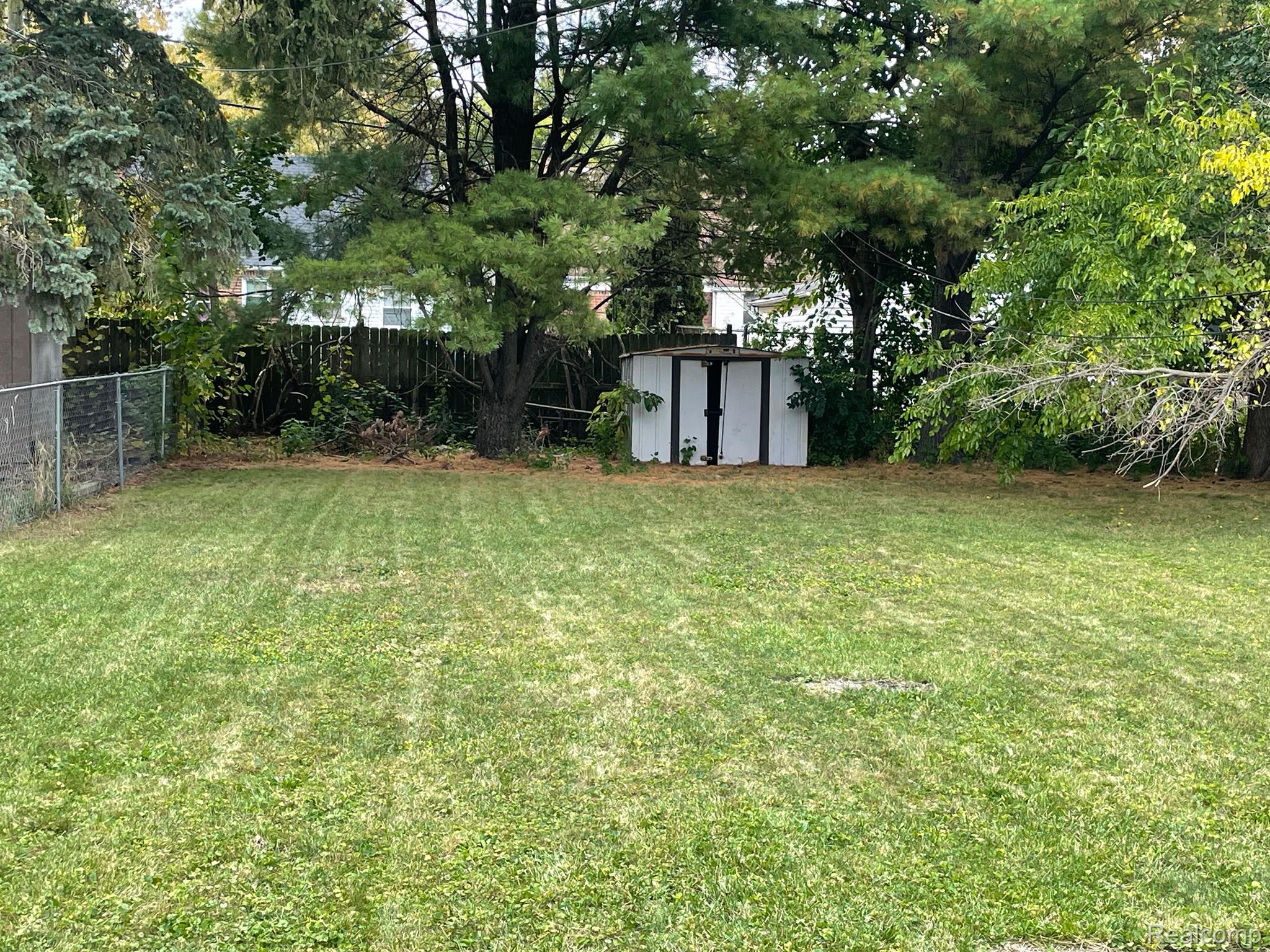 825 Sherbourne Street Inkster, MI 48141 - Photo 5 of 24 Big back yard with shed