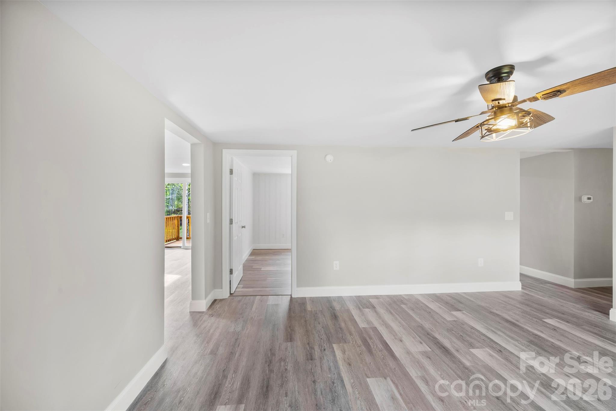 858 High Shoals Church Road Mooresboro, NC 28114 - Photo 4 of 25 a view of livingroom with wooden floor
