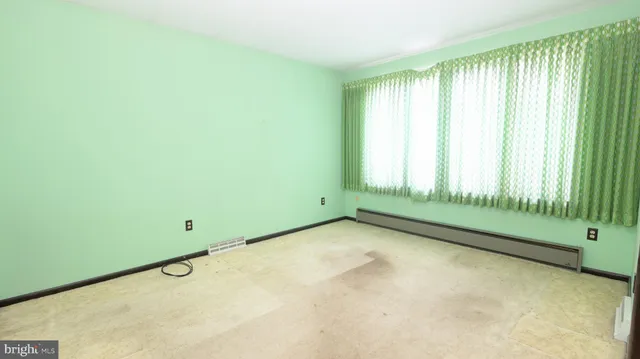 a view of a room with window