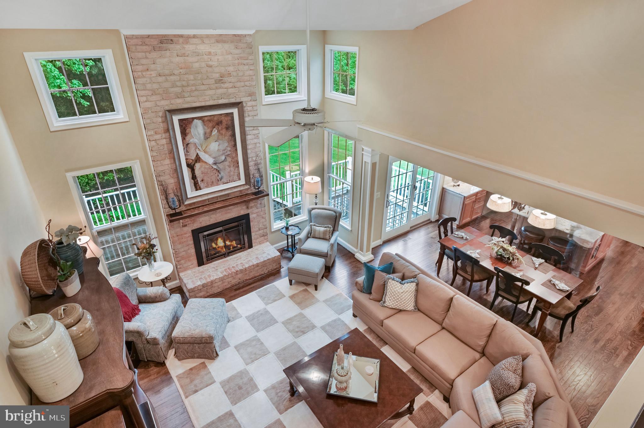 247 Ebb Point Lane Annapolis, MD 21401 - Photo 11 of 64 View of Family Room from Upper Level Landing