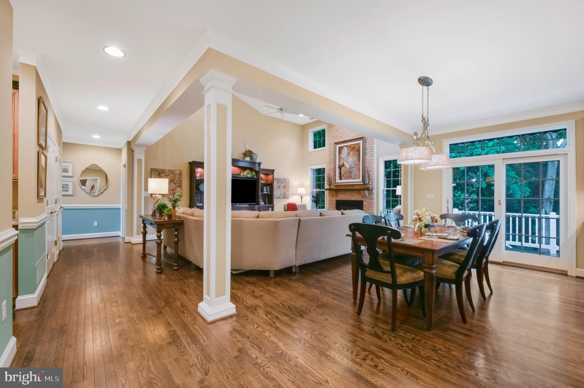247 Ebb Point Lane Annapolis, MD 21401 - Photo 8 of 64 View from Kitchen to Family Room