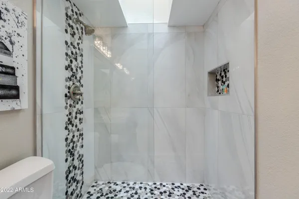 a view of a two couches in the patio