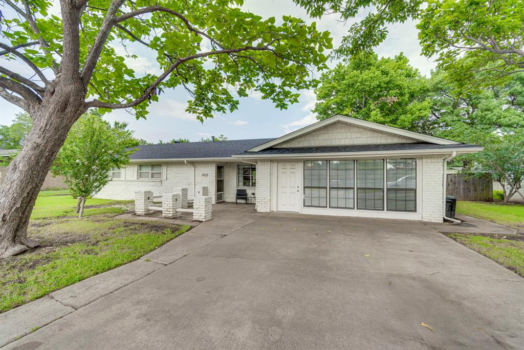Garage has been converted into a beautiful bonus area or bedroom.  