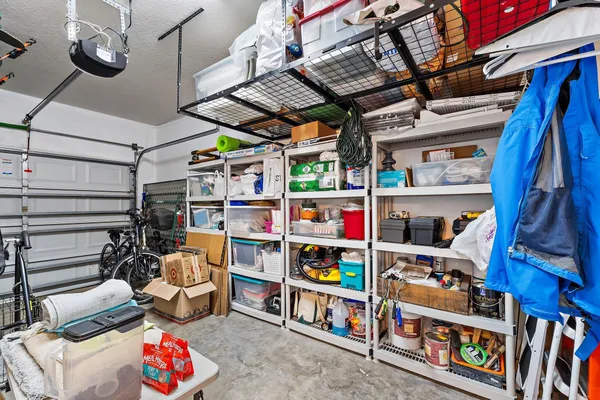 a view of storage in a room