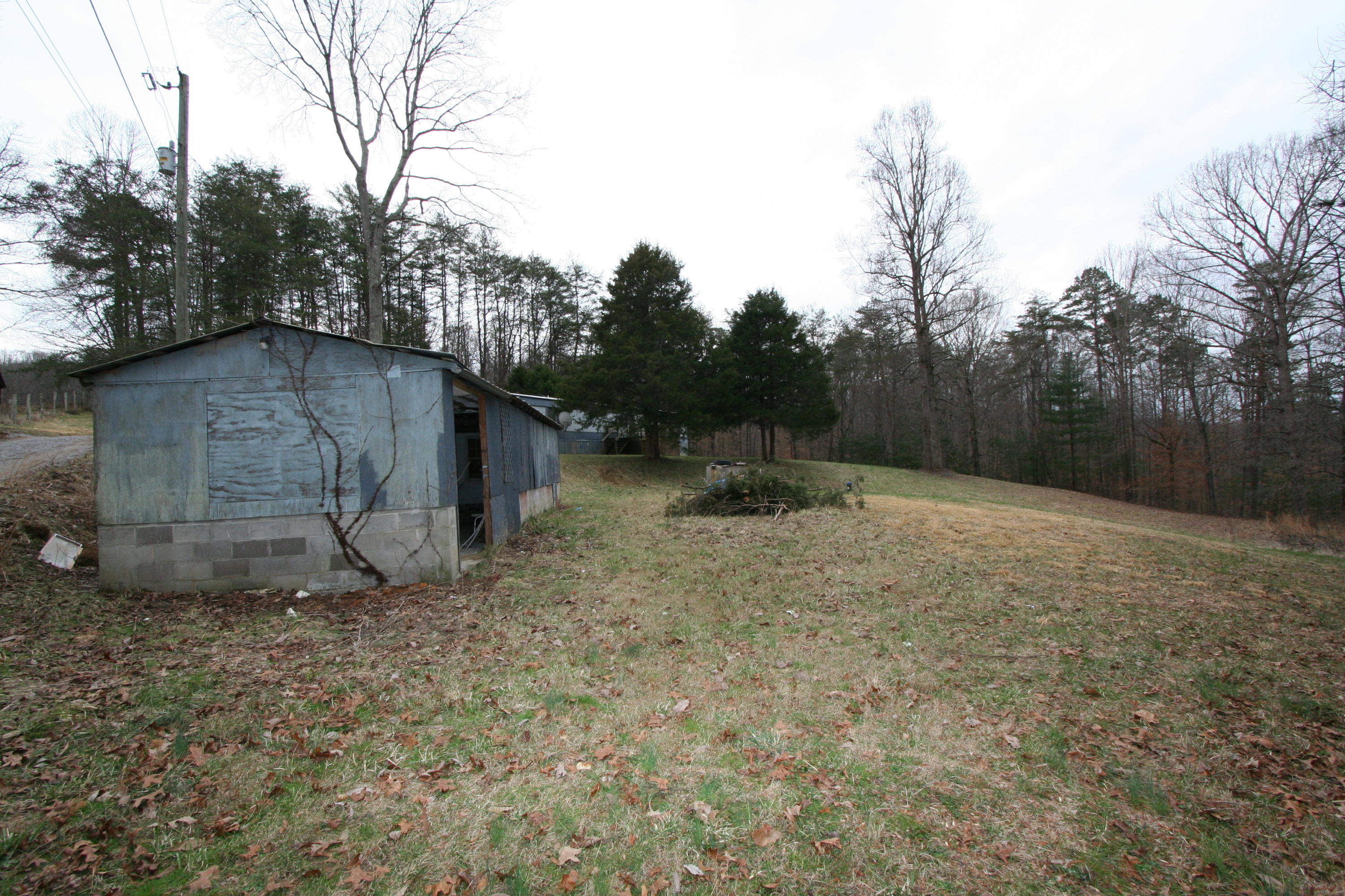 1172 Bull Run Road Luttrell, TN 37779 - Photo 8 of 21 Workshop Side & Entrance w/ Concrete Flr