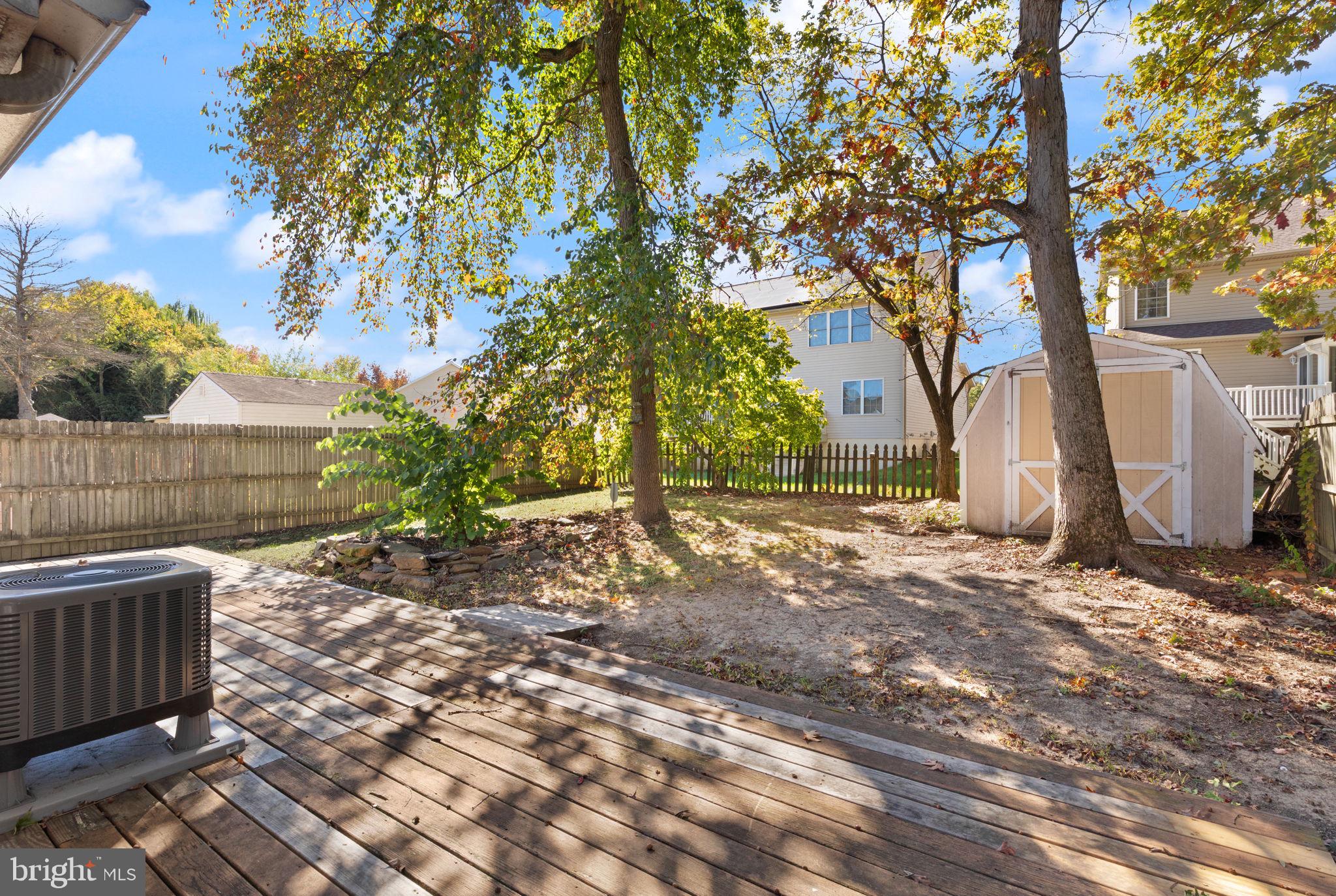 126 Laburnum Road Edgewood, MD 21040 - Photo 24 of 30 a view of a backyard with large trees