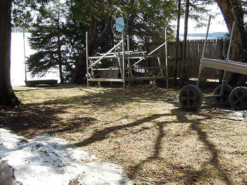 1162 North Shore Road Stockholm, ME 04783 - Photo 32 of 35 Other. Boat lift and dock included.