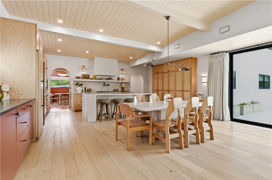 805 Vine Street Bryan, TX 77802 - Photo 11 of 45 Dining room situated between the kitchen and living room