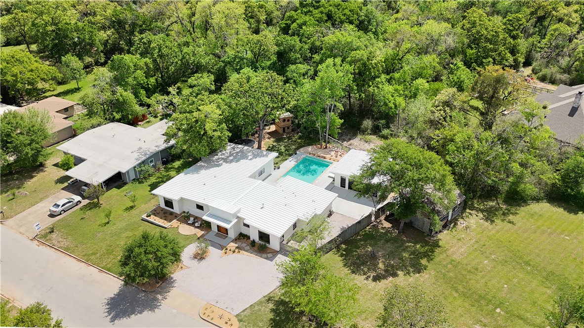 805 Vine Street Bryan, TX 77802 - Photo 45 of 45 Aerial of side of the home