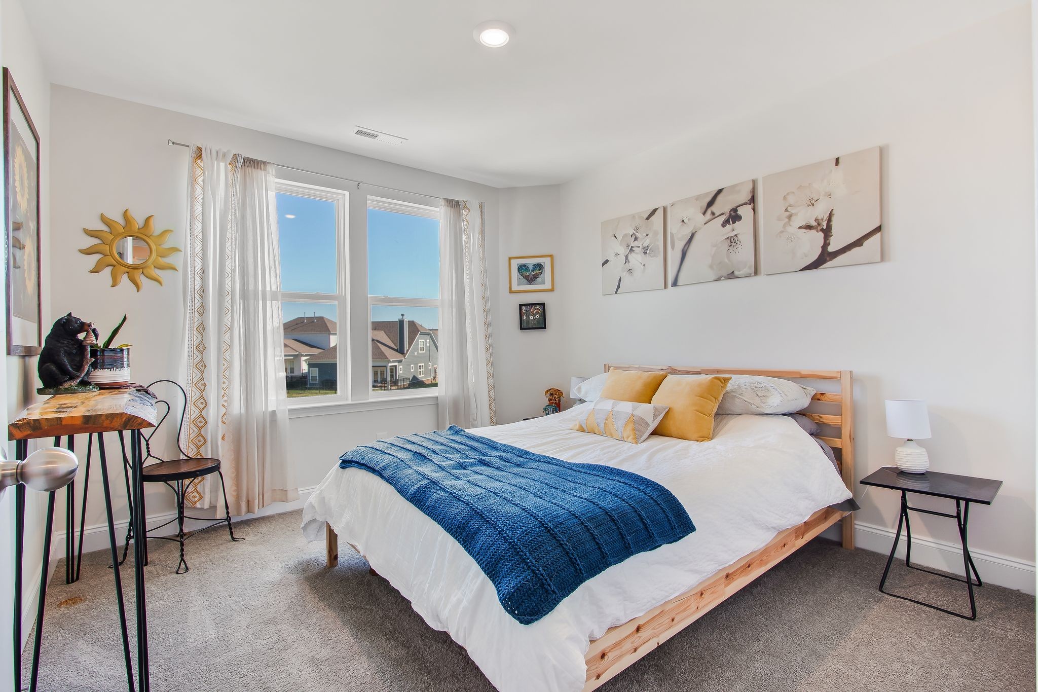 1012 June Wilde Ridge Spring Hill, TN 37174 - Photo 25 of 49 a bedroom with a bed and a couch