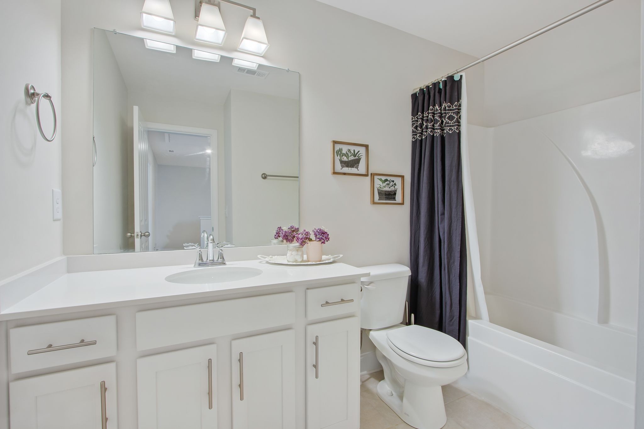1012 June Wilde Ridge Spring Hill, TN 37174 - Photo 26 of 49 a bathroom with a sink vanity mirror and toilet