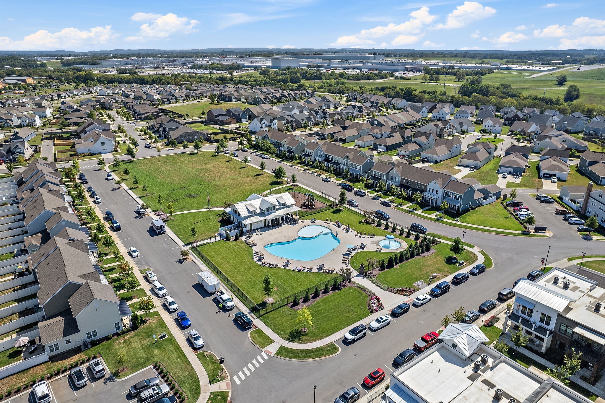 1012 June Wilde Ridge Spring Hill, TN 37174 - Photo 49 of 49 an aerial view of a city