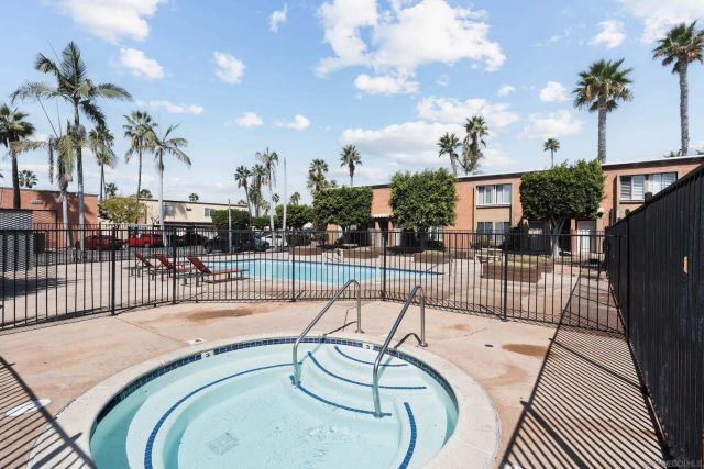 a view of a path along the house