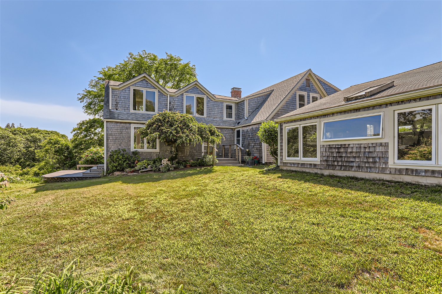 76 State Road Chilmark, MA 02535 - Photo 71 of 79 a front view of a house with swimming pool