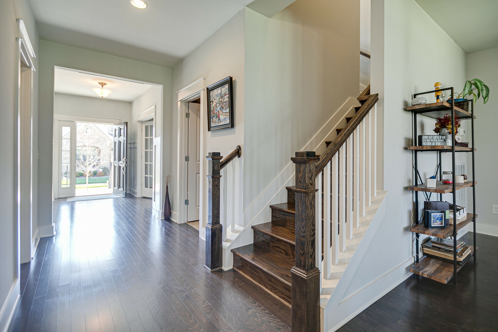 902 Beamon Drive Franklin, TN 37064 - Photo 5 of 41 a view of an entryway with wooden floor and windows
