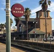 a front view of a building with glass windows