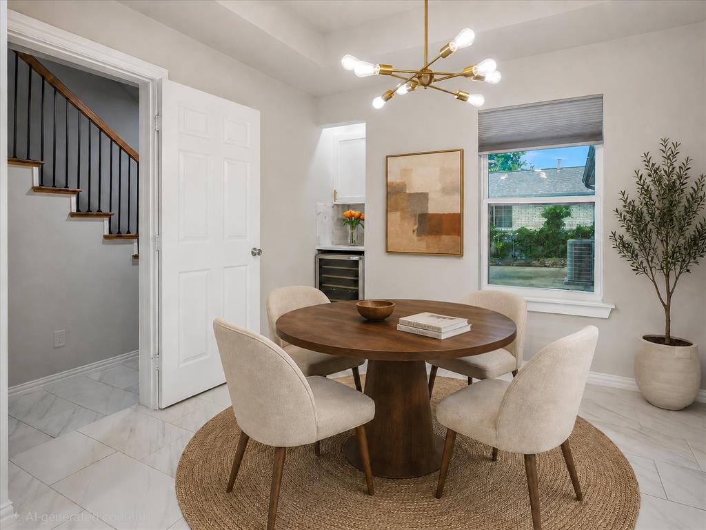 2001 Pebblebrook Trail Irving, TX 75060 - Photo 11 of 40 Virtually Staged Breakfast Area
