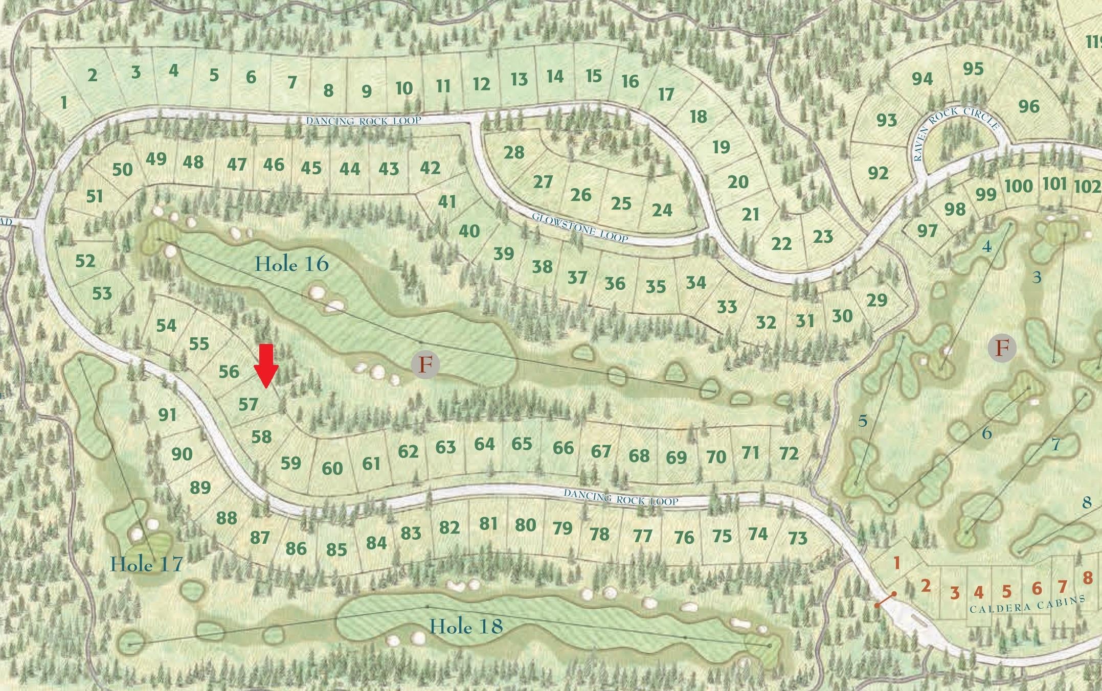 56760 Dancing Rock Loop Bend, OR 97707 - Photo 12 of 22 Caldera Community Map Crop