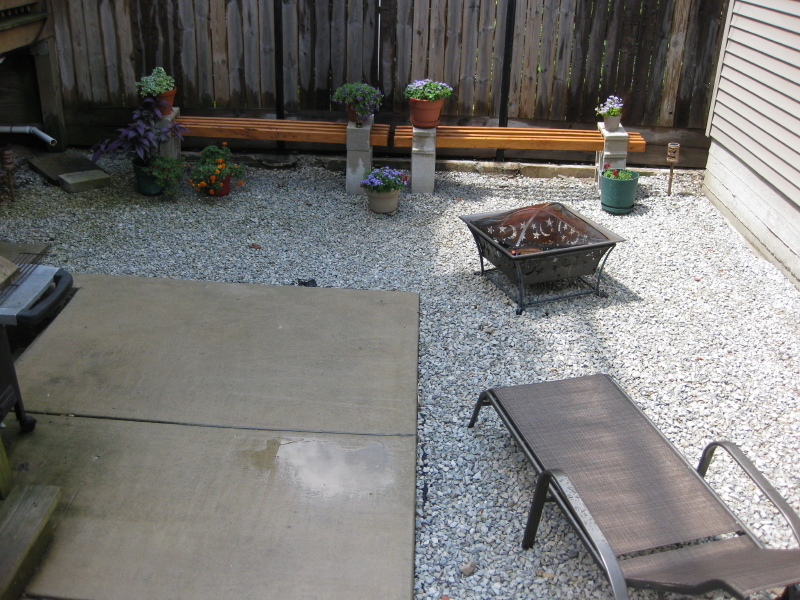 Undisclosed Address Chicago, IL 60622 - Photo 15 of 15 a backyard of a house with outdoor seating