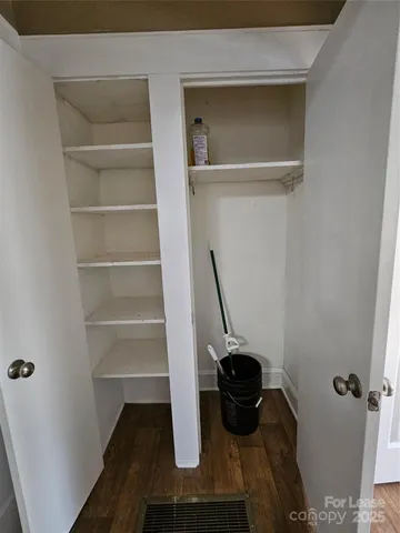 a view of a closet