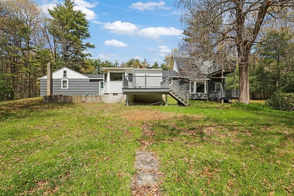 94 Fearing Hill Road Wareham, MA 02576 - Photo 33 of 41 a front view of a house with a yard and garage